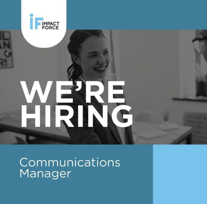 We’re hiring Communications Manager